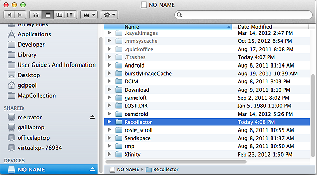iTunes file sharing