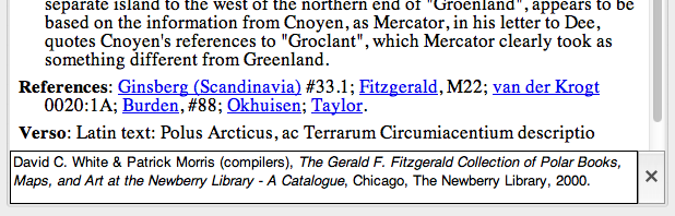 Display a footnote