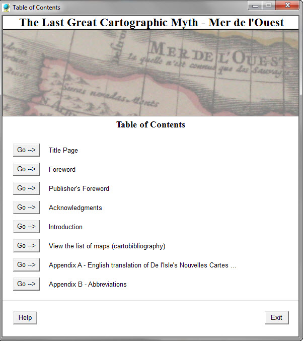 Table of Contents
